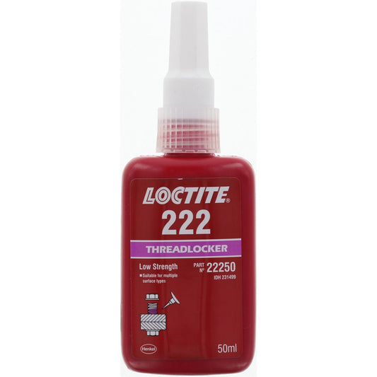 Loctite 222 Thread Locker Low Strength 50ml 231499