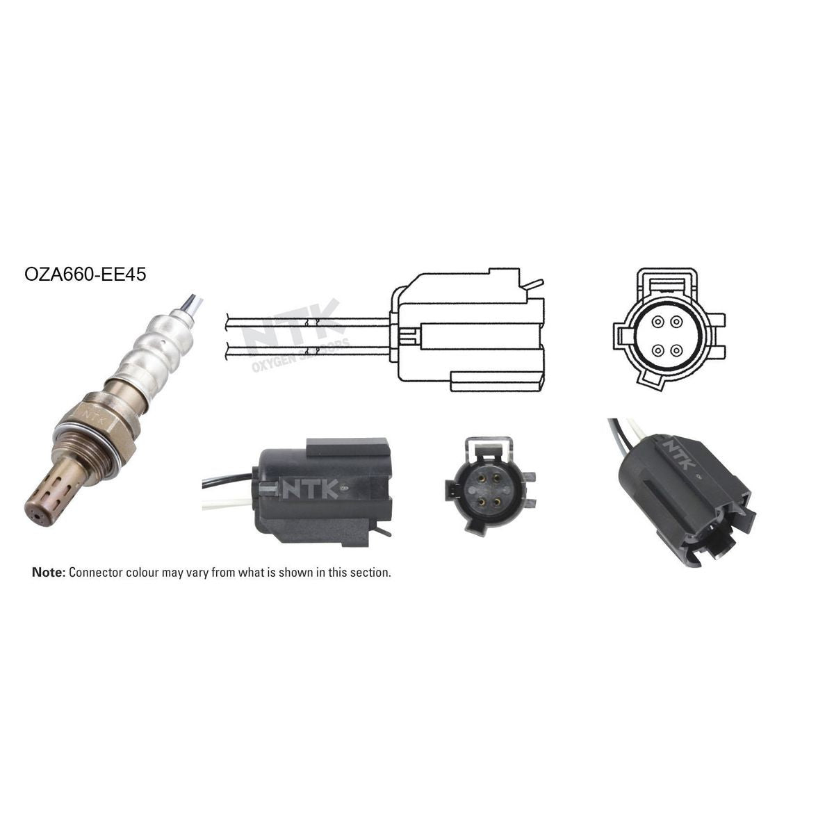 NTK Oxygen Lambda Sensor OZA660-EE45
