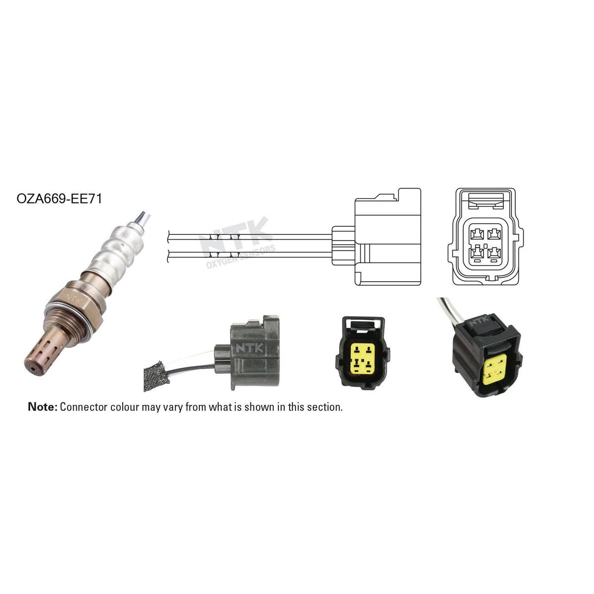 NTK Oxygen Lambda Sensor OZA669-EE71