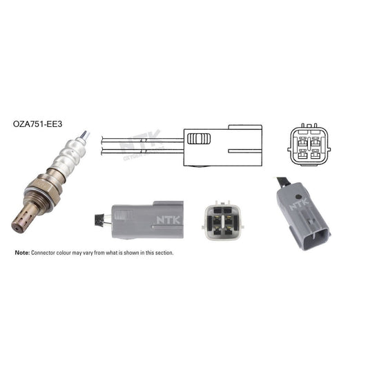 NTK Oxygen Lambda Sensor OZA751-EE3