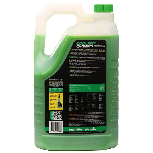 Penrite 350,000km Green Anti-Freeze Coolant Concentrate 5L