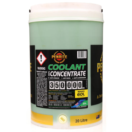 Penrite 350,000km Green Anti-Freeze Coolant Concentrate 20L