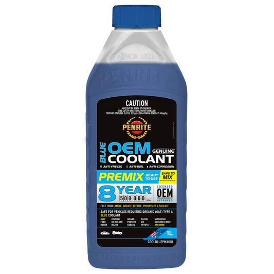 Penrite 7 Year 450,000km Blue Coolant Premix 1L