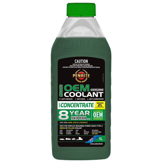 Penrite 7 Year 450,000km Green Coolant Concentrate 1L