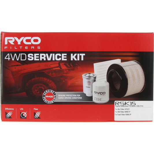 Ryco Filter Service Kit 4x4 RSK15