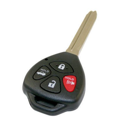 MAP Car Remote Shell & Buttons (4 Button) fits Toyota KF328