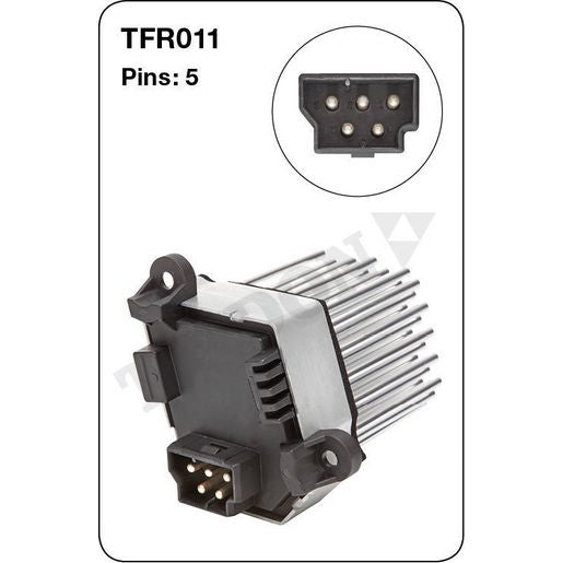 Tridon AC Blower Motor Resistor TFR011