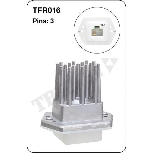 Tridon AC Blower Motor Resistor TFR016