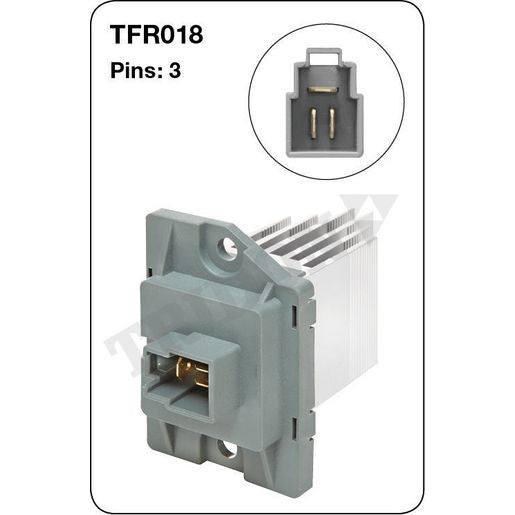 Tridon AC Blower Motor Resistor TFR018