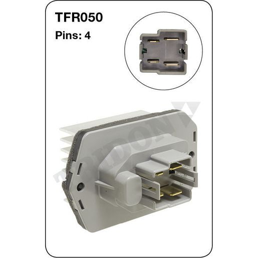 Tridon AC Blower Motor Resistor TFR050