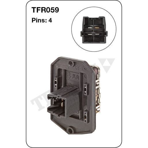 Tridon AC Blower Motor Resistor TFR059