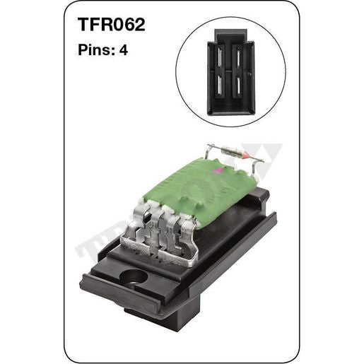 Tridon AC Blower Motor Resistor TFR062