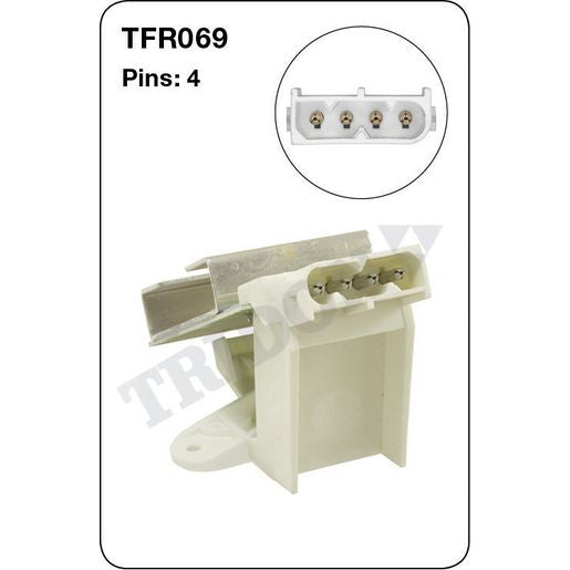 Tridon AC Blower Motor Resistor TFR069