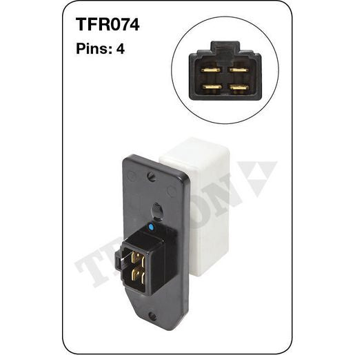 Tridon AC Blower Motor Resistor TFR074