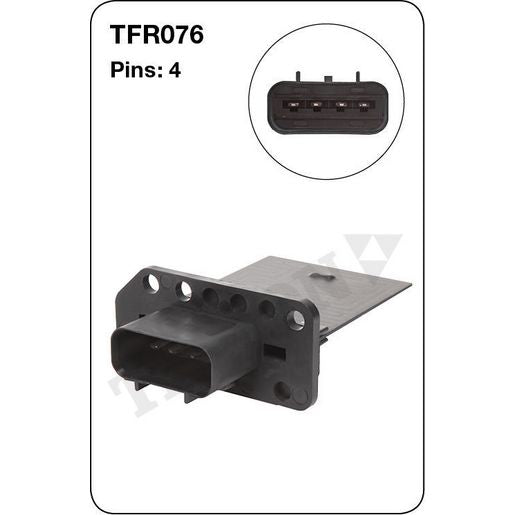 Tridon AC Blower Motor Resistor TFR076