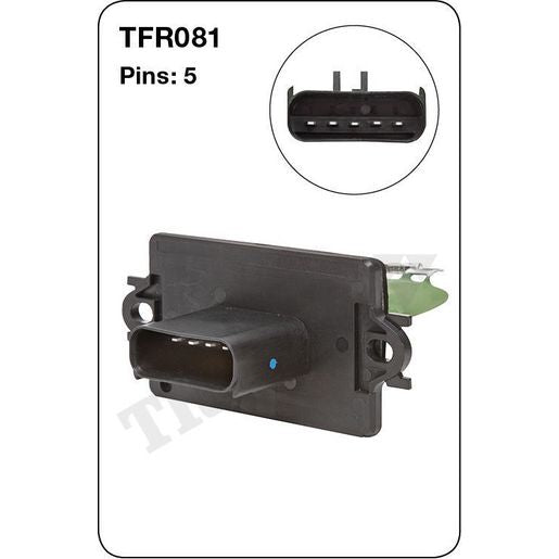 Tridon AC Blower Motor Resistor TFR081