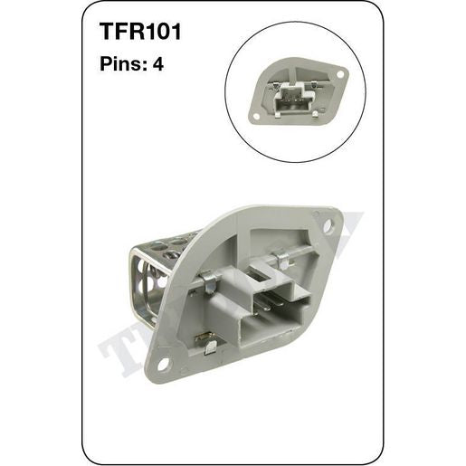 Tridon AC Blower Motor Resistor TFR101