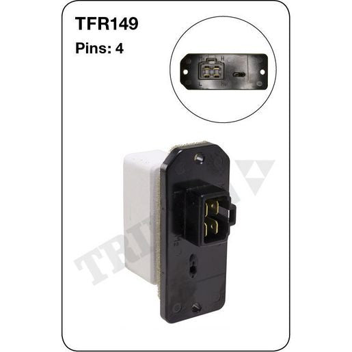 Tridon AC Blower Motor Resistor TFR149