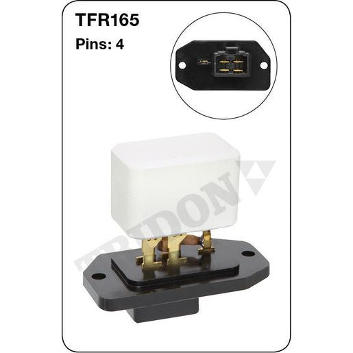 Tridon AC Blower Motor Resistor TFR165
