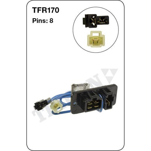 Tridon AC Blower Motor Resistor TFR170