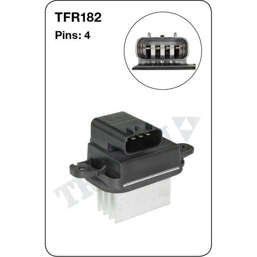 Tridon AC Blower Motor Resistor TFR182