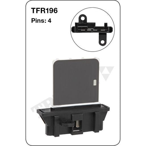 Tridon AC Blower Motor Resistor TFR196