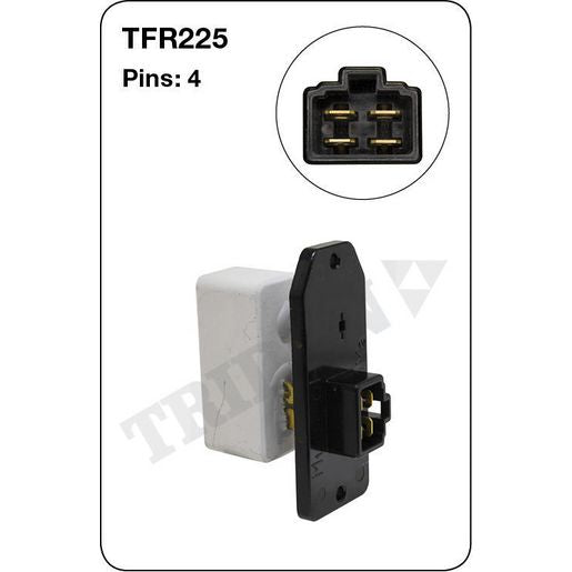 Tridon AC Blower Motor Resistor TFR225