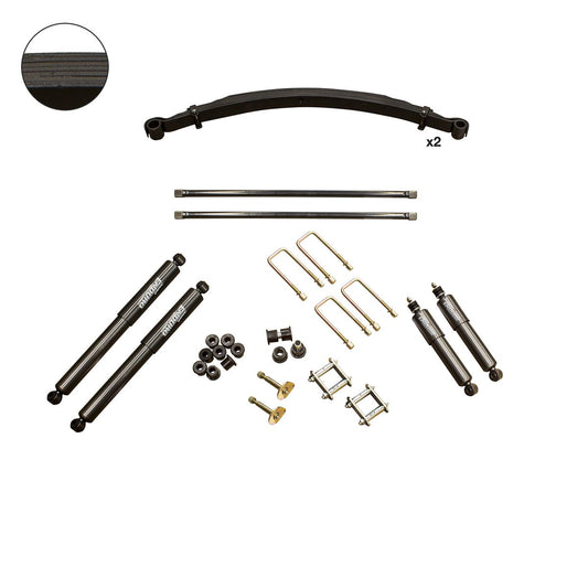 Drivetech 4x4 Enduro Nitro Gas Extra HD Lift Kit fits Nissan Navara D22 (1997-14) DTSK-NIS03J