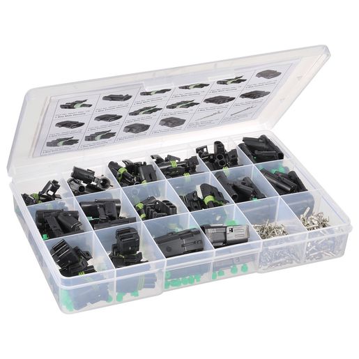 Narva Weatherproof Connector Assortment (218Pk) 56450