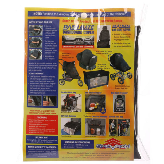 Window Sox fits Subaru Forester SH/SJ SUV 2008 On WS16233