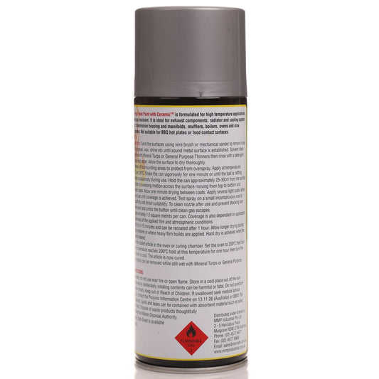 Dupli-Color Aerosol Spray High Heat Flat Silver 340g DH1620