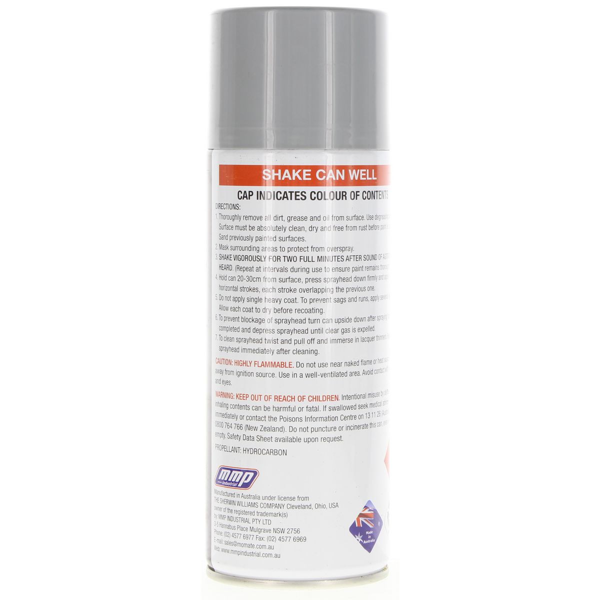 Dupli-Color Aerosol Spray Quick Dry Primer Grey 250g CQDE10