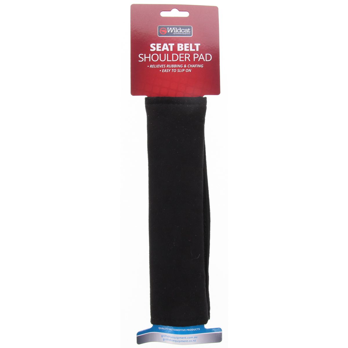 Wildcat Seat Belt Suede Shoulder Pad Black 49 12325
