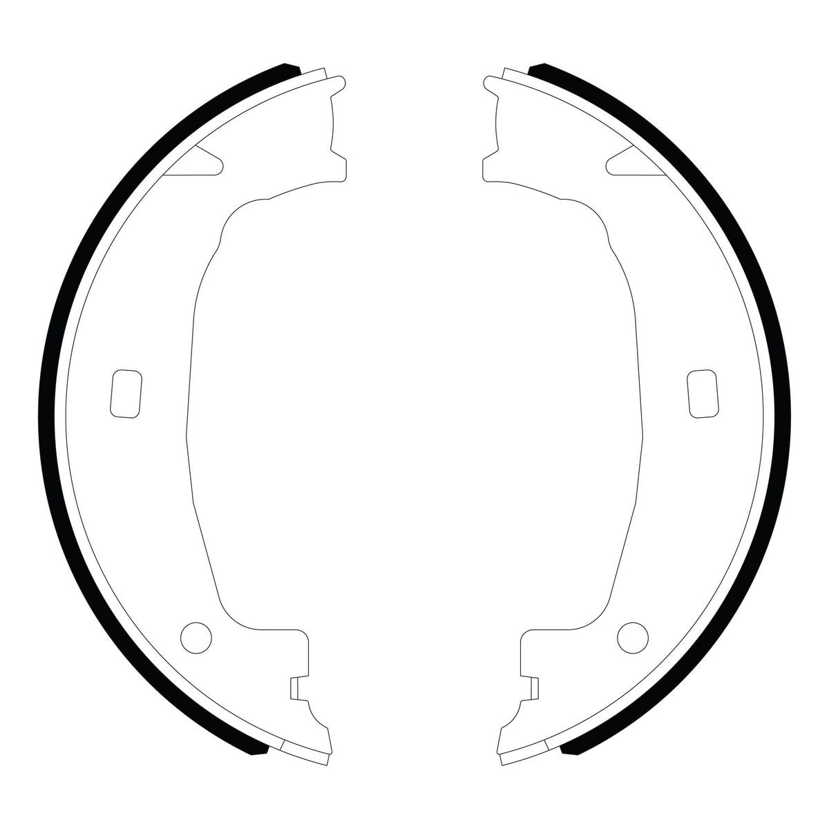 Bendix Brake Shoe Set BS5103