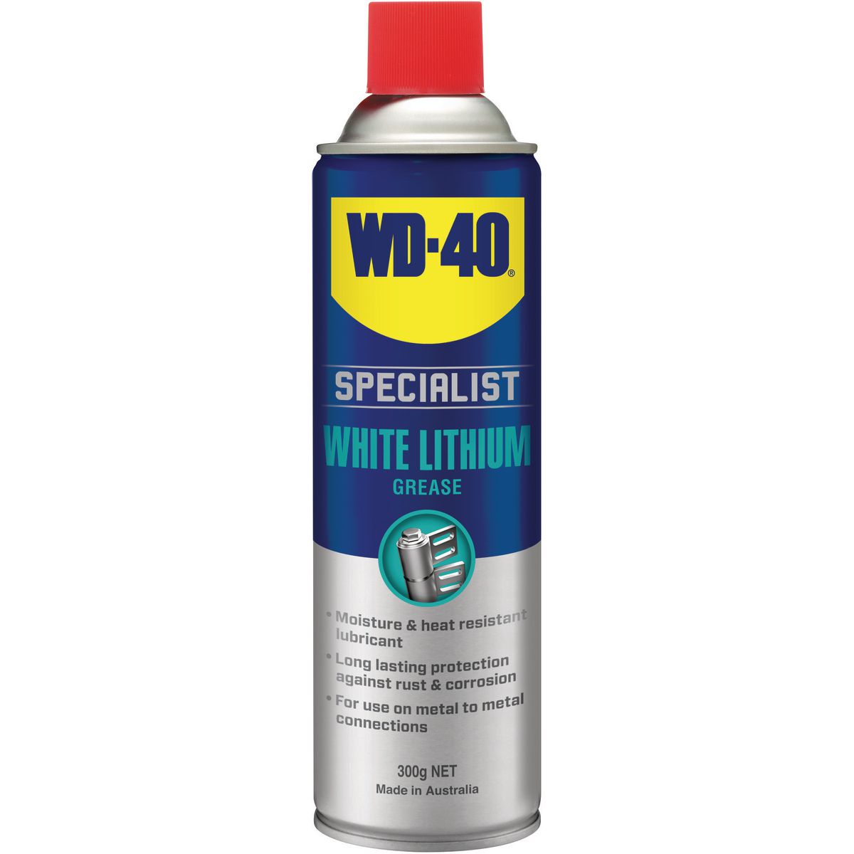 WD-40 Specialist High Performance White Lithium Grease Aerosol Spray 300g 21002