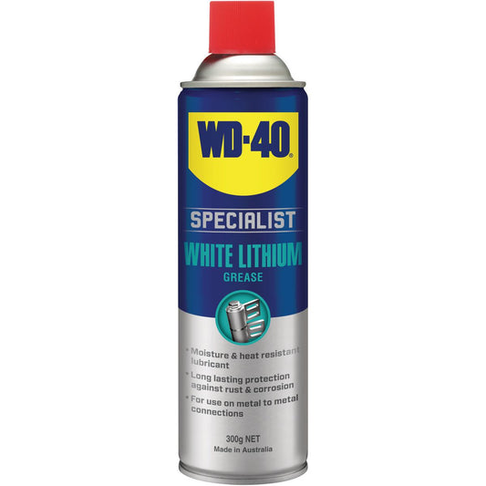 WD-40 Specialist High Performance White Lithium Grease Aerosol Spray 300g 21002