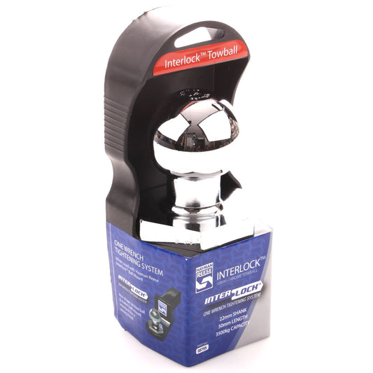 Hayman Reese 05755 - Tow Ball 50mm Interlock Chrome