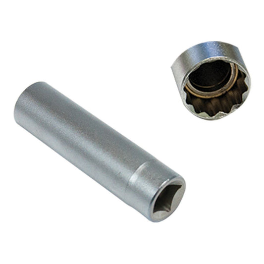 Endeavour Tools 14mm Thin Wall Magnetic Spark Plug Socket 12 Point ET3102