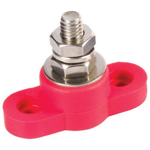 OEX Stud Single Terminal 250A Red ACX3145BL