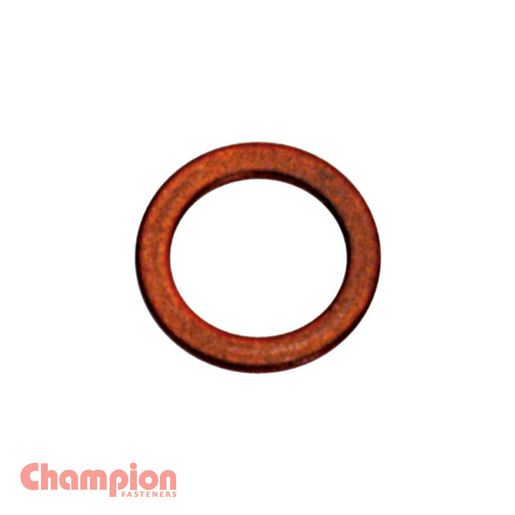 Champion Fasteners Flat Copper M16 X 20 X 1.5mm Washer C226-10