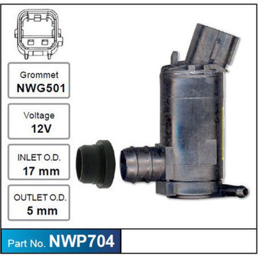 NICE Windscreen Washer Pump NWP704