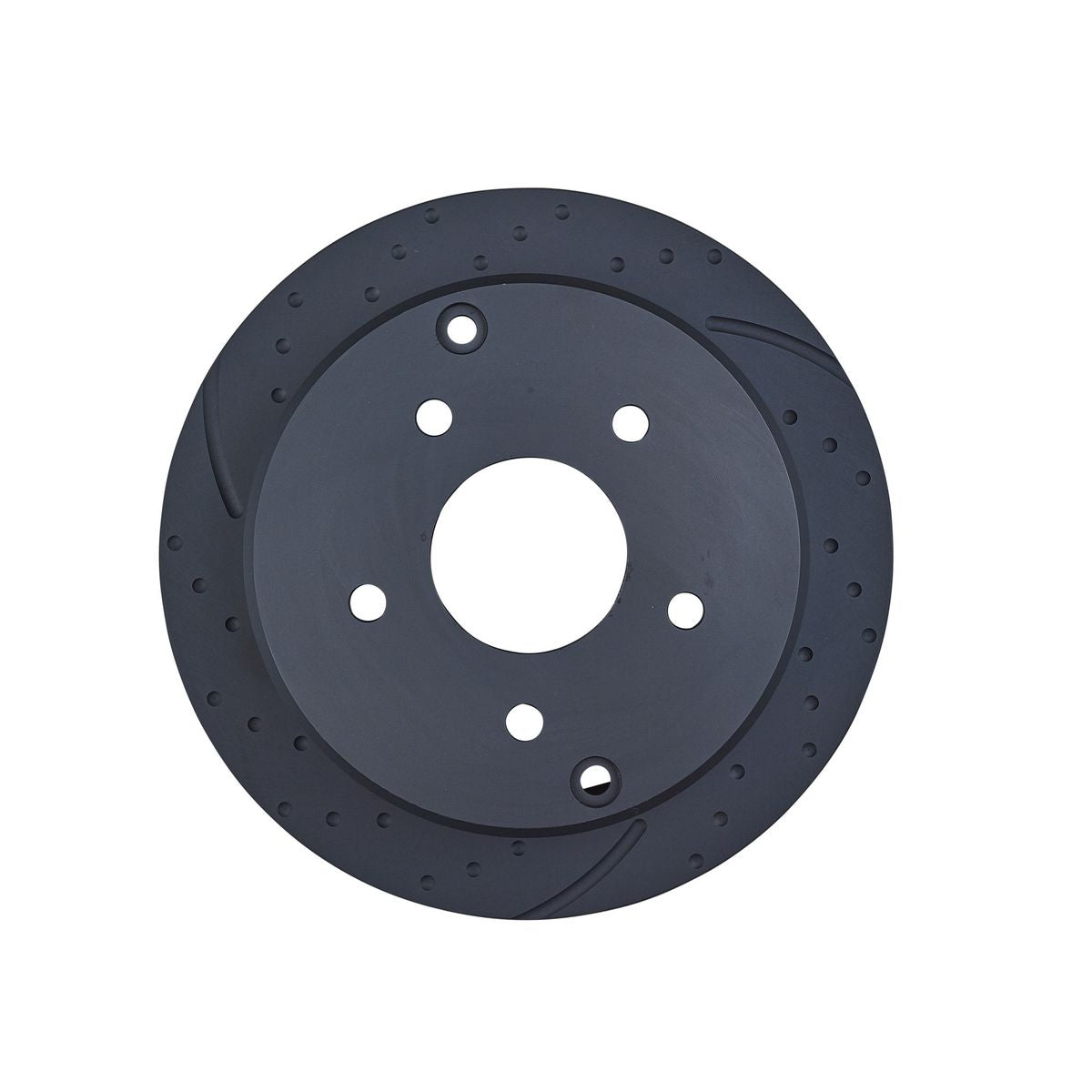 RDA Slotted And Dimpled Brake Rotor Pair 286mm Rear RDA41D