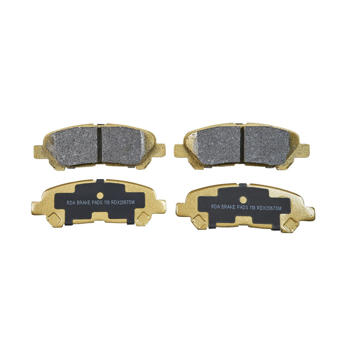 RDA Brakes Extreme Brake Pad Set Rear RDX2067SM