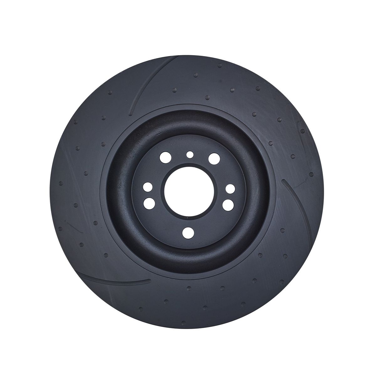 RDA Slotted And Dimpled Brake Rotor Pair 350mm Front RDA7918D