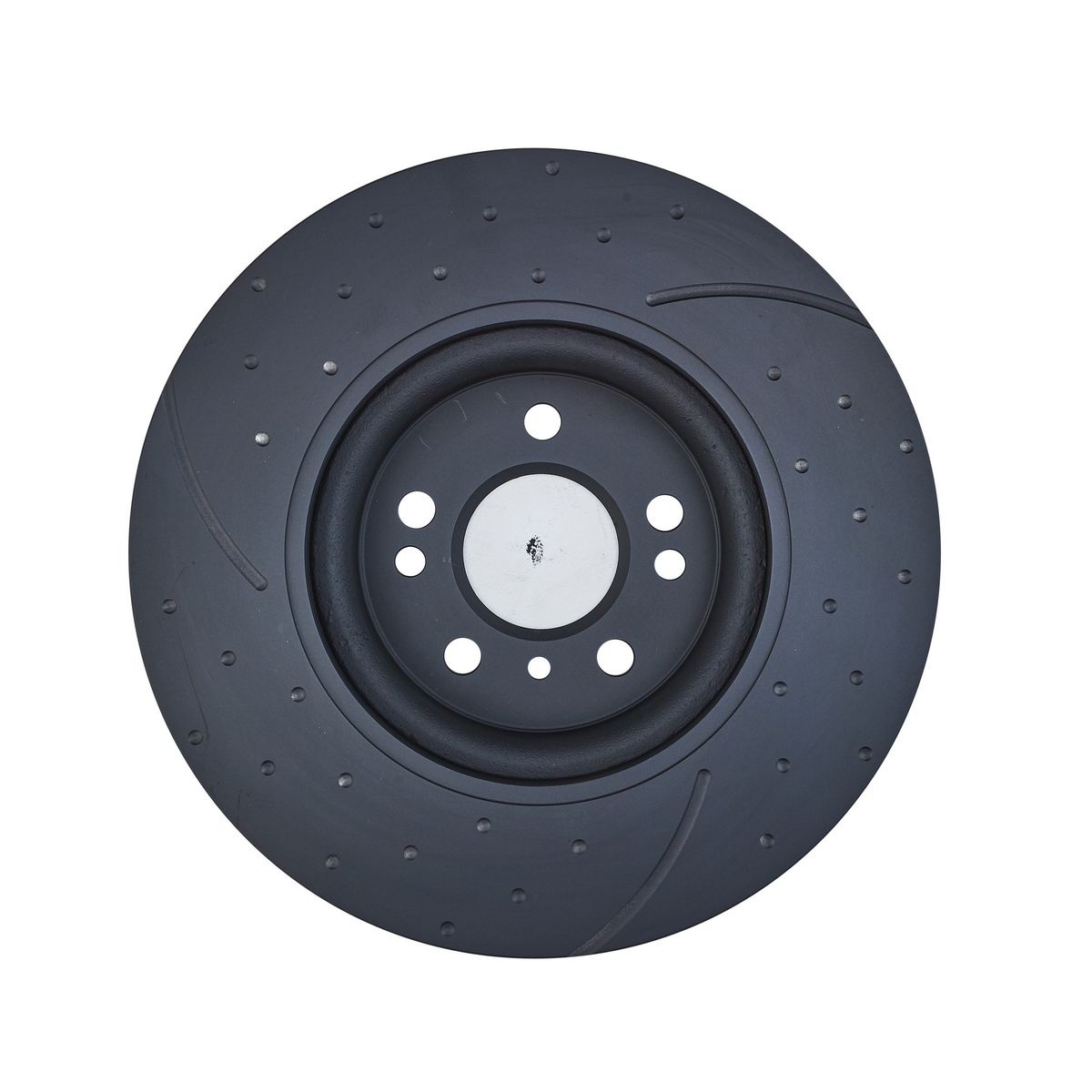 RDA Slotted And Dimpled Brake Rotor Pair 330mm Front RDA7925D