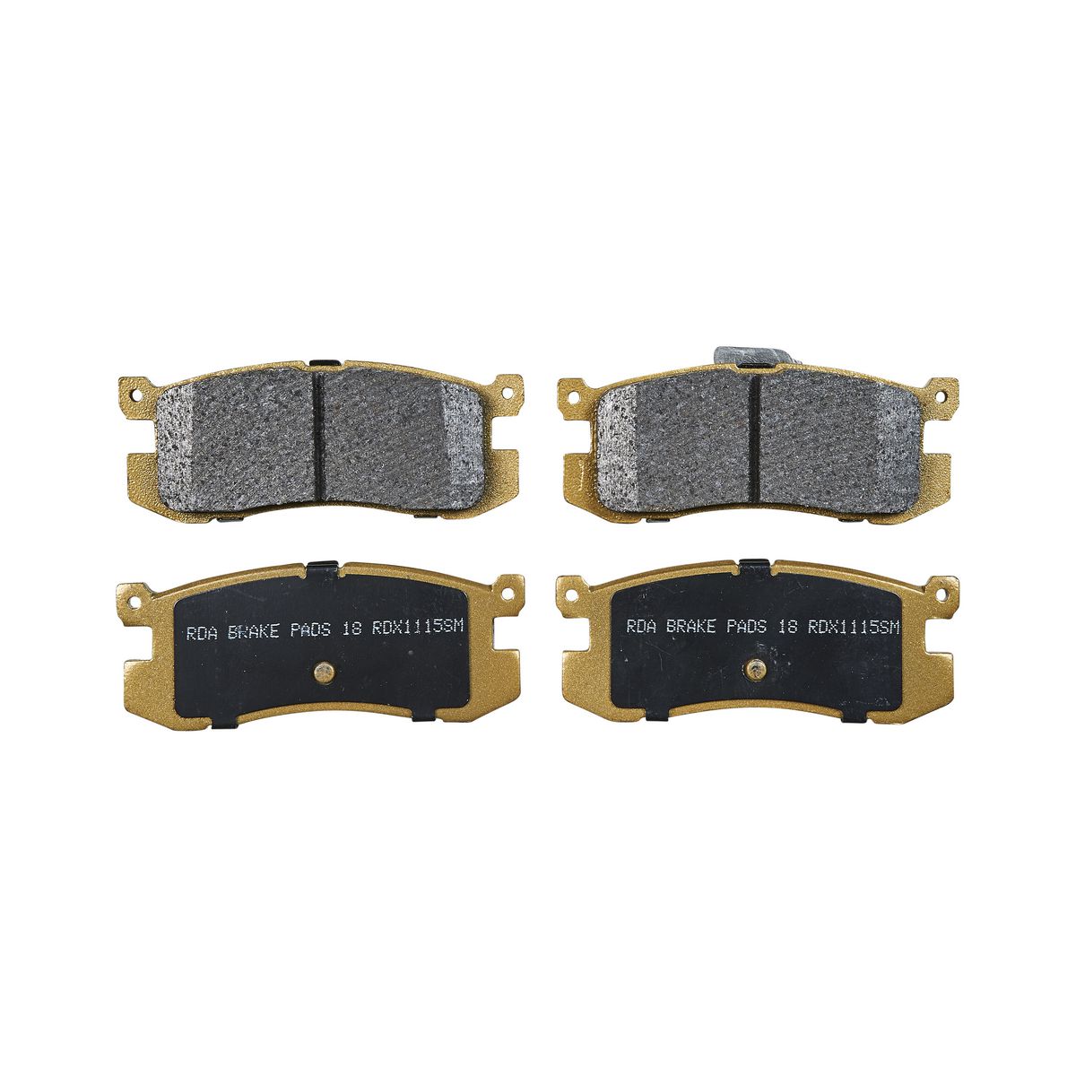 RDA Brakes Extreme Brake Pad Set Rear RDX1115SM