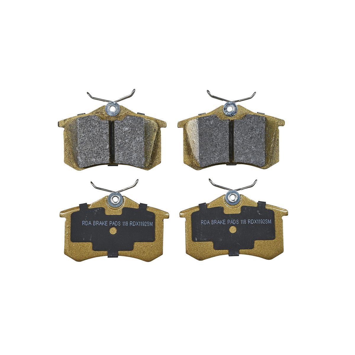 RDA Brakes Extreme Brake Pad Set Rear RDX1192SM