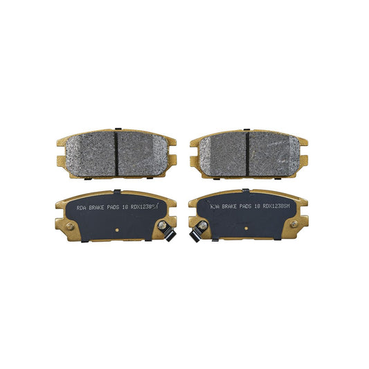 RDA Brakes Extreme Brake Pad Set Rear RDX1238SM