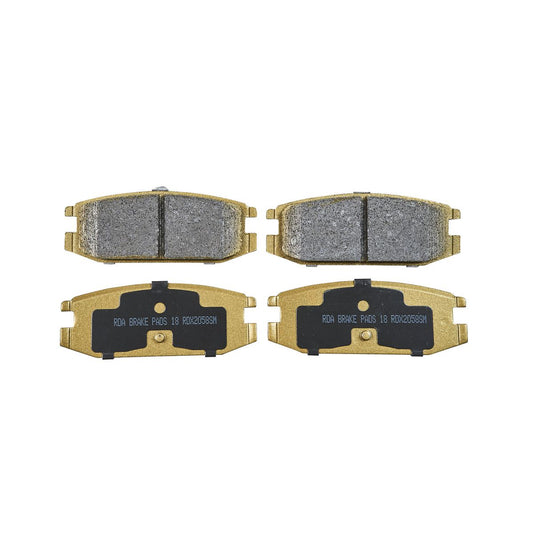 RDA Brakes Extreme Brake Pad Set Rear RDX2058SM