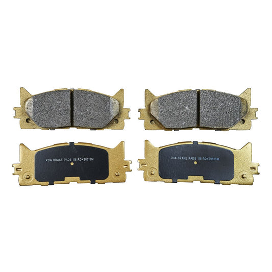 RDA Brakes Extreme Brake Pad Set Front RDX2061SM